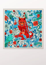 The Two Foxes / Teal - THE WILD SHOWCASE