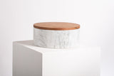 TORTILLERO WHITE MARBLE - THE WILD SHOWCASE