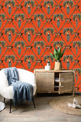 Wallpaper Bamboo pattern Toucan - THE WILD SHOWCASE